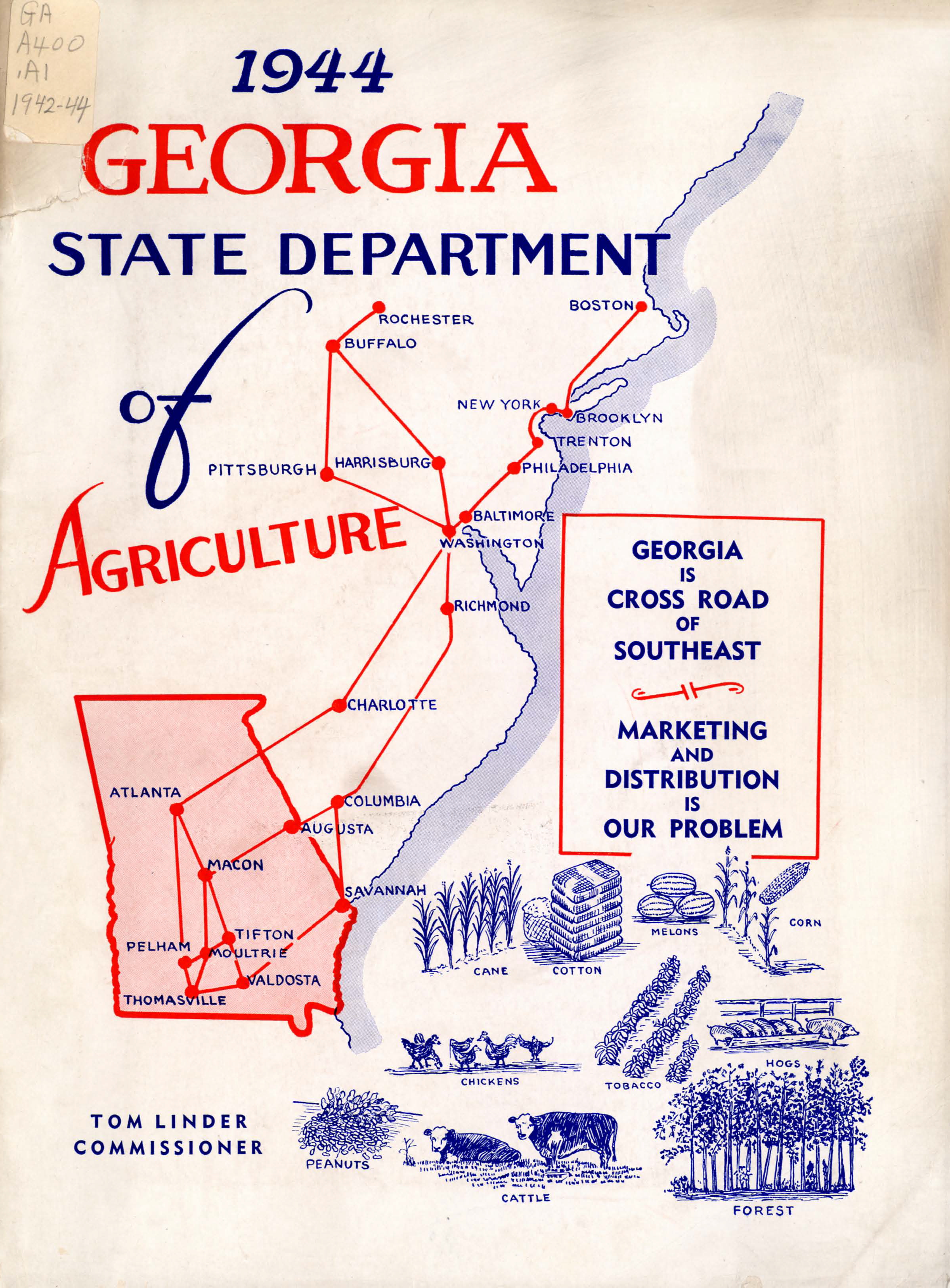 (1944) Cover of the 1944 ag report.