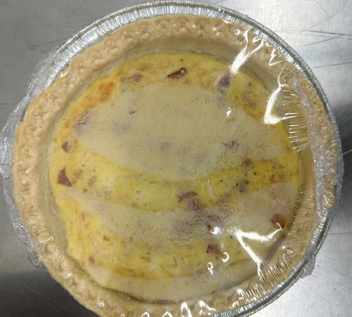 Maitre Saladier quiche products containing pork have been recalled because they were not presented for import reinspection when entering into the US. Maitre Saladier quiche products containing pork have been recalled because they were not presented for import reinspection when entering into the US.