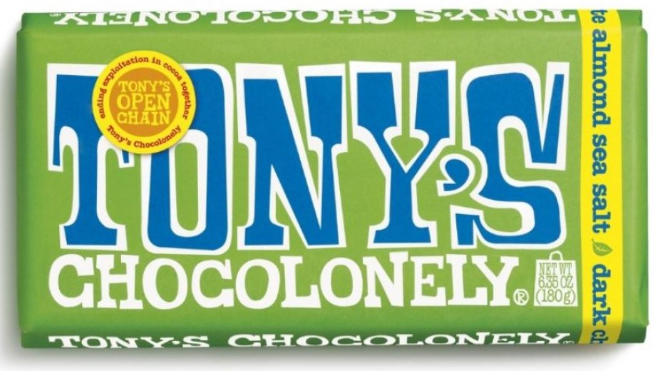 Tony's brand Dark Almond Sea Salt Bar recalled due to small stones