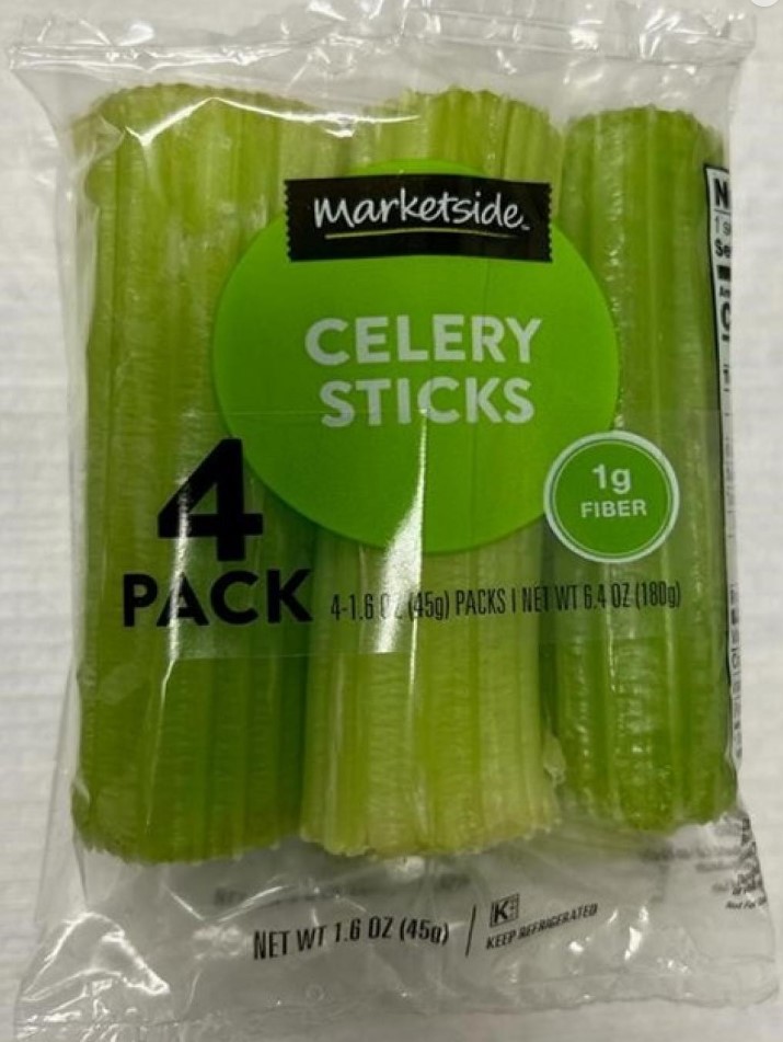 Advisory for Marketside Celery Sticks due to potential Listeria contamination