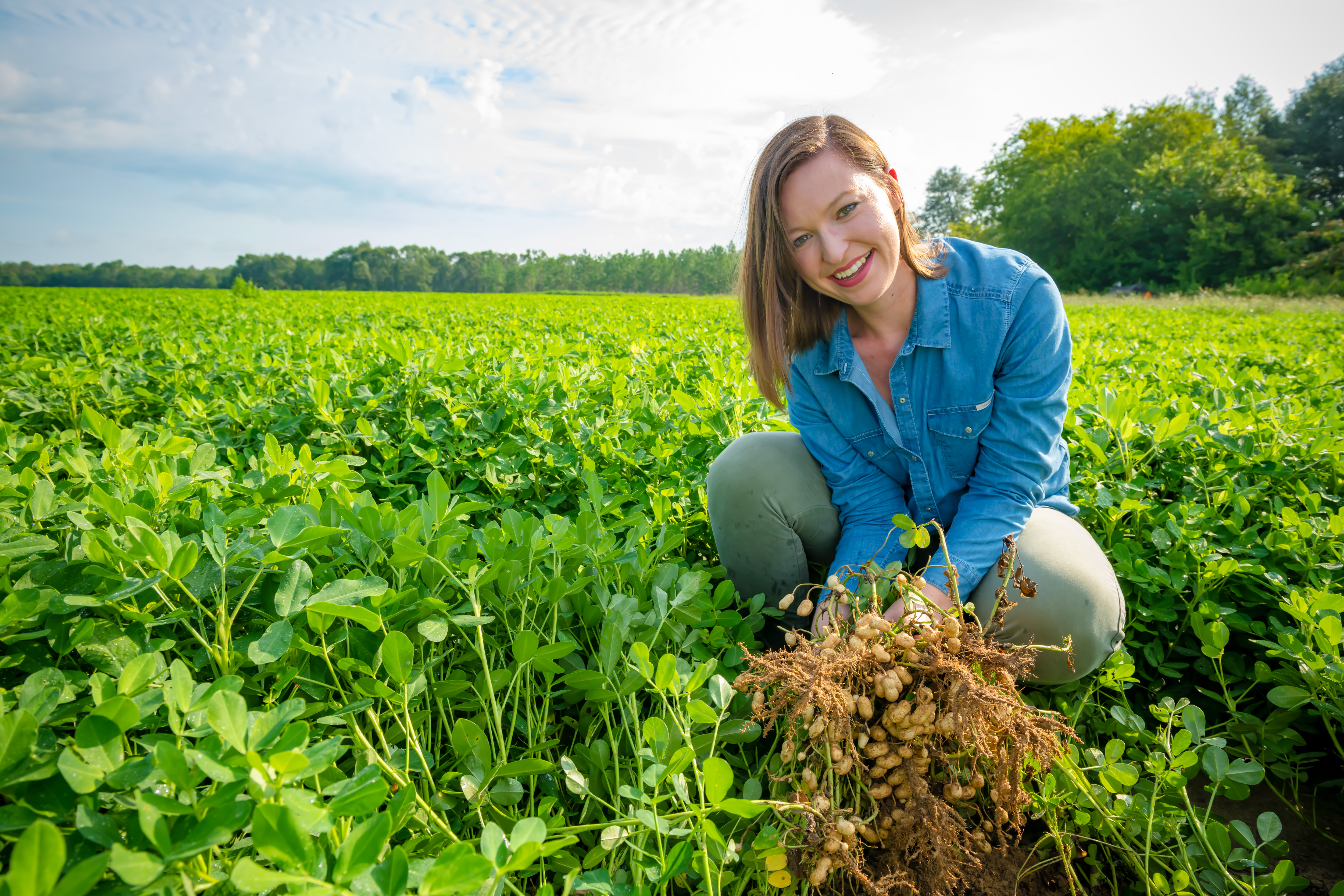 Woman On A Farm