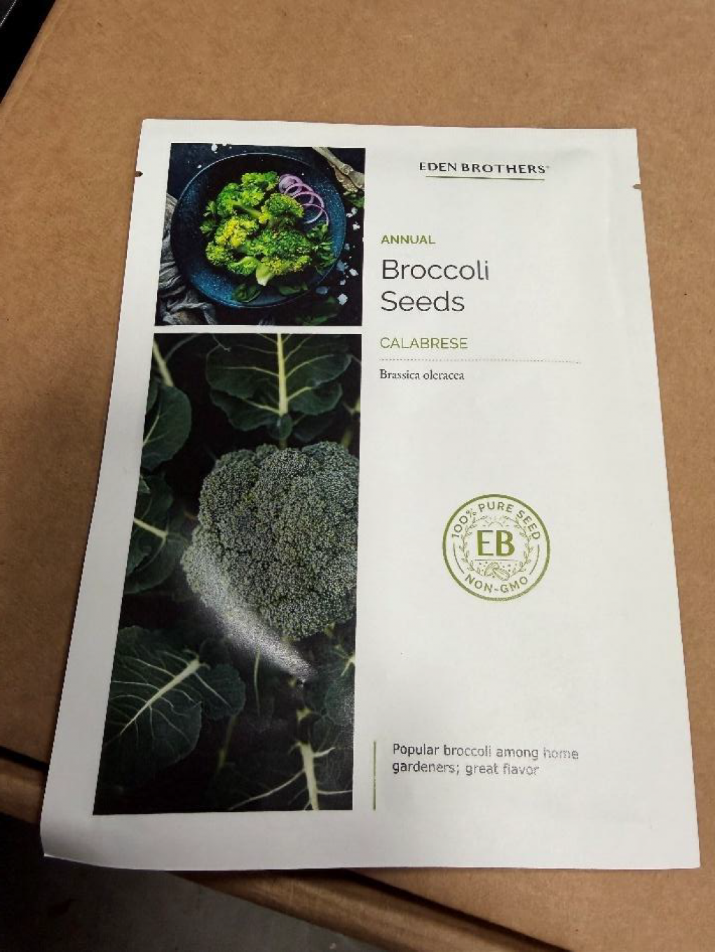 Eden Brothers Recalls Calabrese Broccoli Seeds Due to Possible Salmonella Contamination