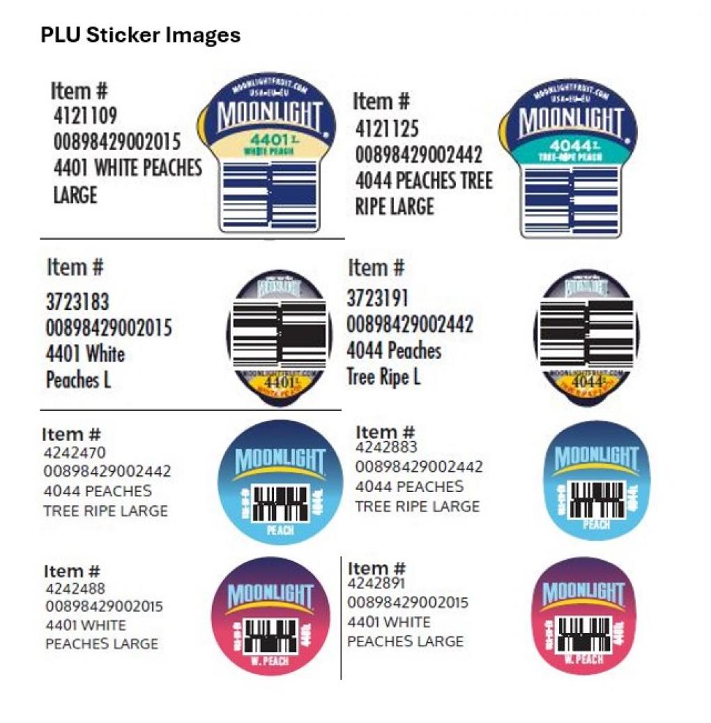 Moonlight Companies Voluntarily Recalls California-Grown Conventional Yellow and White Peaches Because of Possible Health Risk Moonlight Companies Voluntarily Recalls California-Grown Conventional Yellow and White Peaches Because of Possible Health Risk