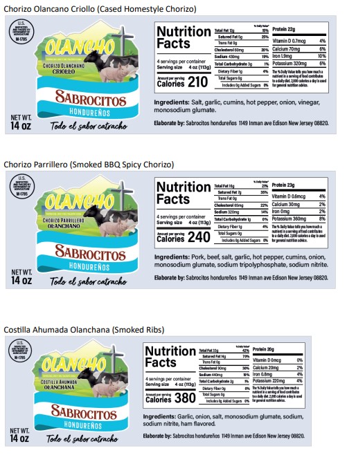 Various meat products recalled due to misbranding and without benefit of inspection Various meat products recalled due to misbranding and without benefit of inspection