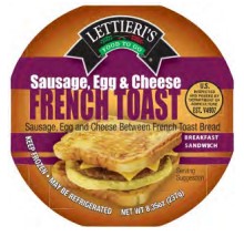 Sausage, egg and cheese breakfast sandwich products recalled due to misbranding and undeclared sesame