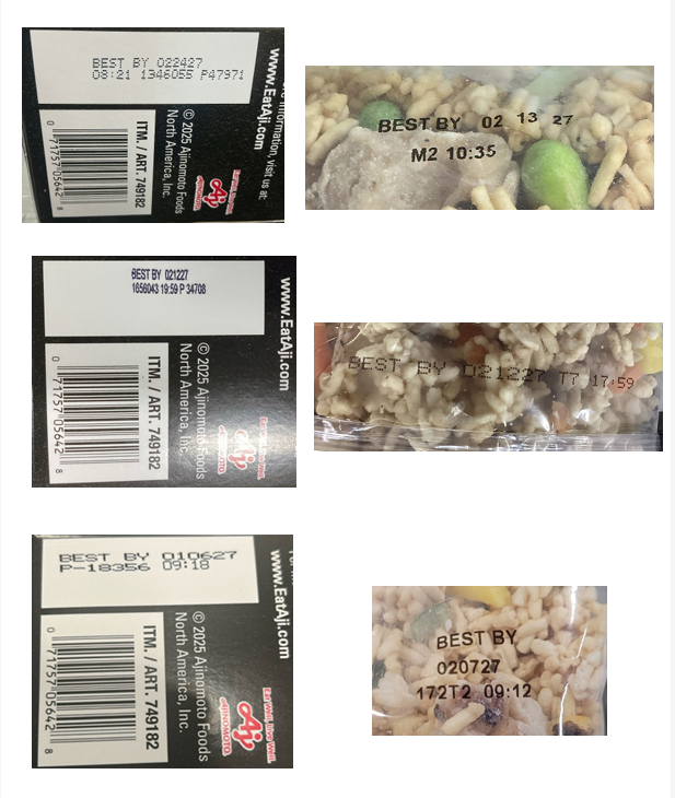 Ajinomoto Foods North America, Inc. EXPANDS Recall due to Possible Foreign Matter Contamination Ajinomoto Foods North America, Inc. EXPANDS Recall due to Possible Foreign Matter Contamination