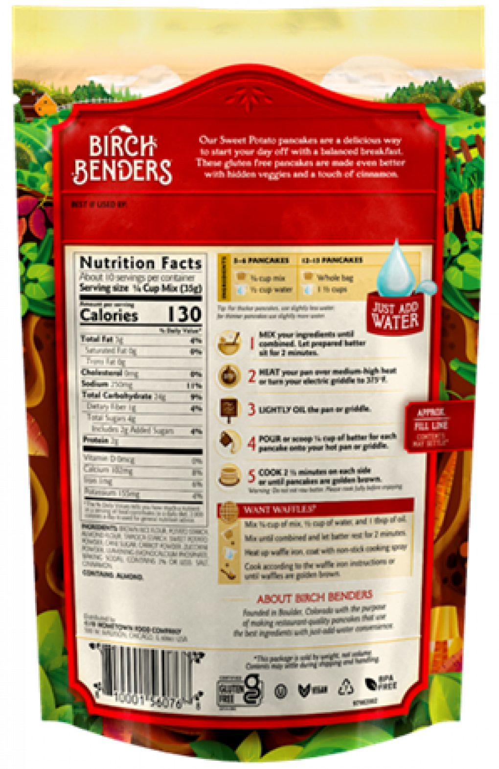 Hometown Food Company Issues Allergy Alert on Undeclared Egg in Birch Benders 12oz Sweet Potato Pancake Mix Hometown Food Company Issues Allergy Alert on Undeclared Egg in Birch Benders 12oz Sweet Potato Pancake Mix