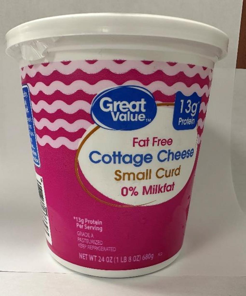 Saputo USA Recalls Great Value Cottage Cheese Because of Possible Health Risk