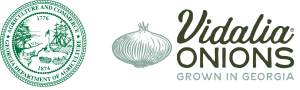 Georgia Department of Agriculture and Vidalia Onions Logos