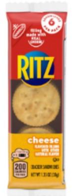 RITZ peanut butter cracker sandwiches recalled due to undeclared peanuts